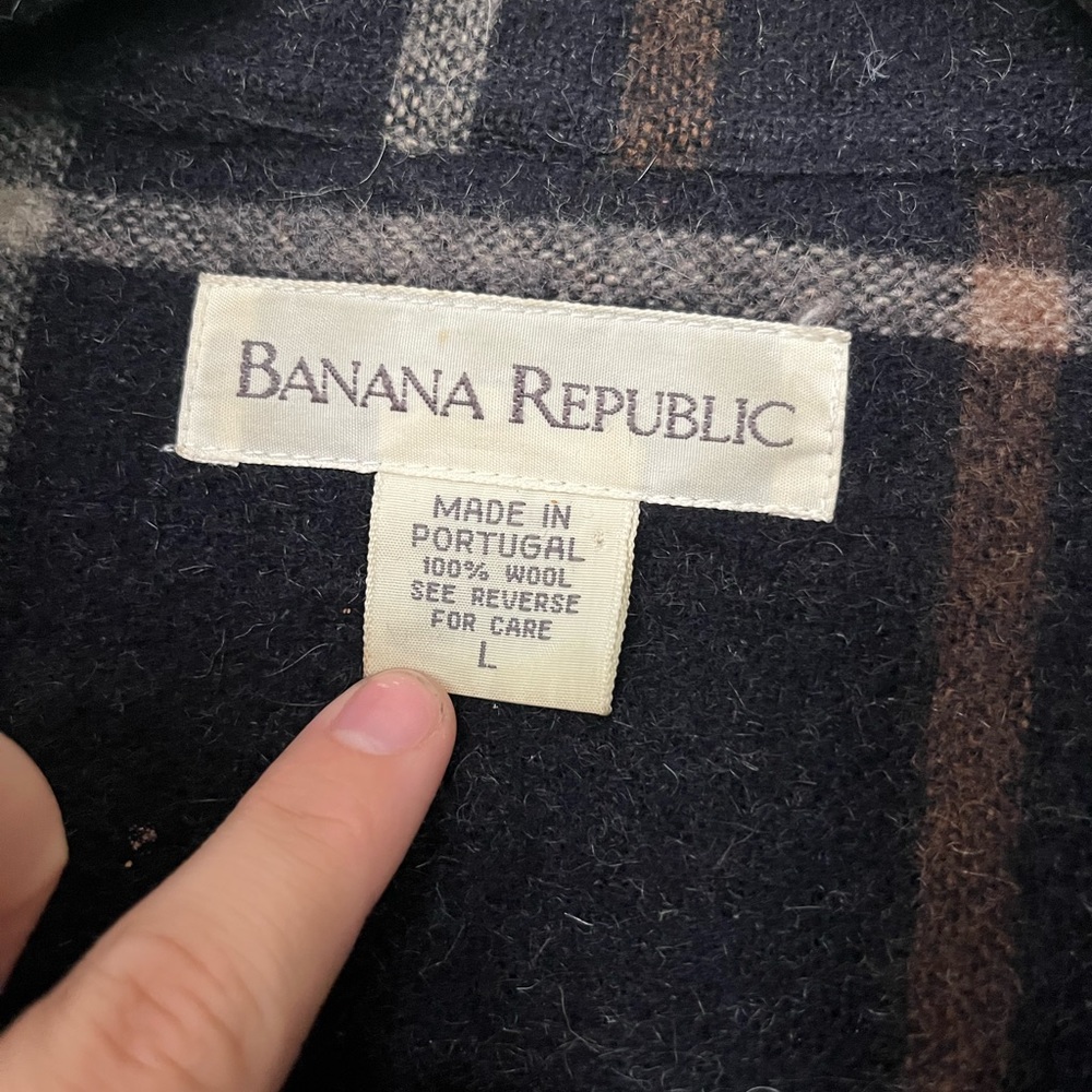 Banana republic large mens flannel